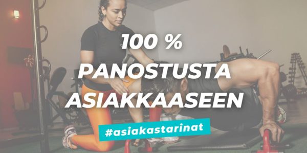 PT-asiakkaan fiilikset valmennuksesta, jossa asiakkaan toiveita kuunnellaan ja häneen panostetaan 100%